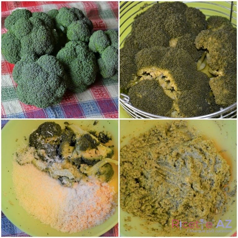 polpette di broccoletti siciliani prepara impasto