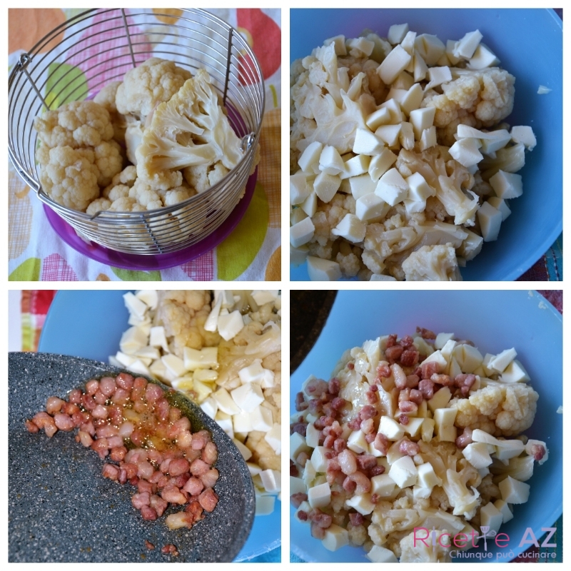 Sformato di Cavolfiore ingredienti