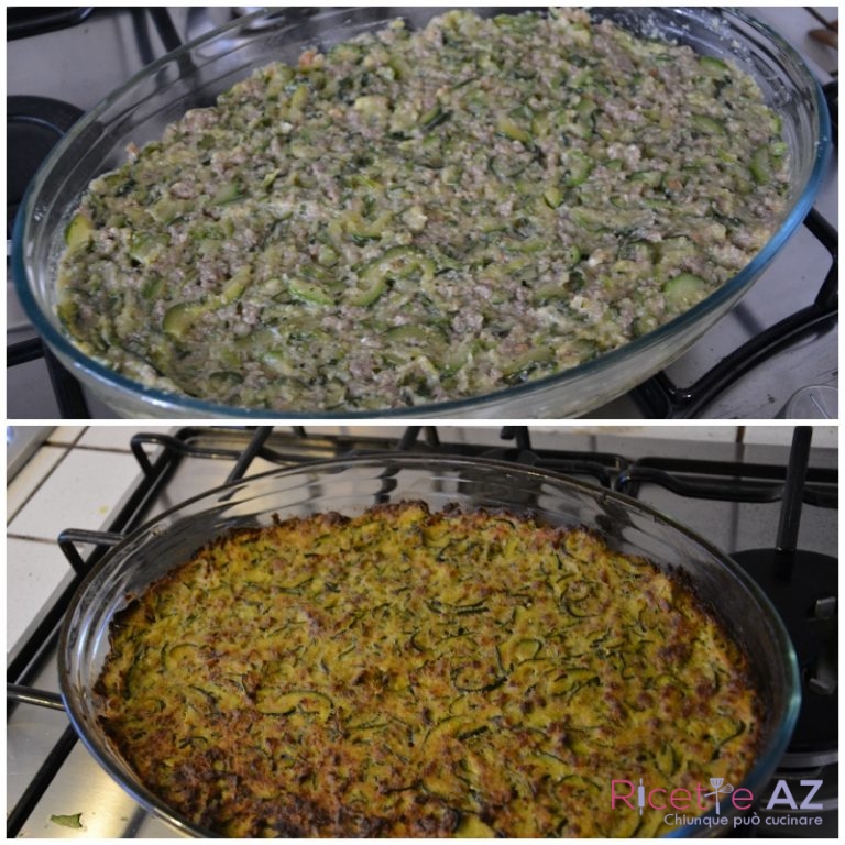 Sformato di zucchine in forno