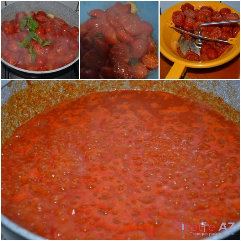 Sugo al pomodoro passa il pomodoro