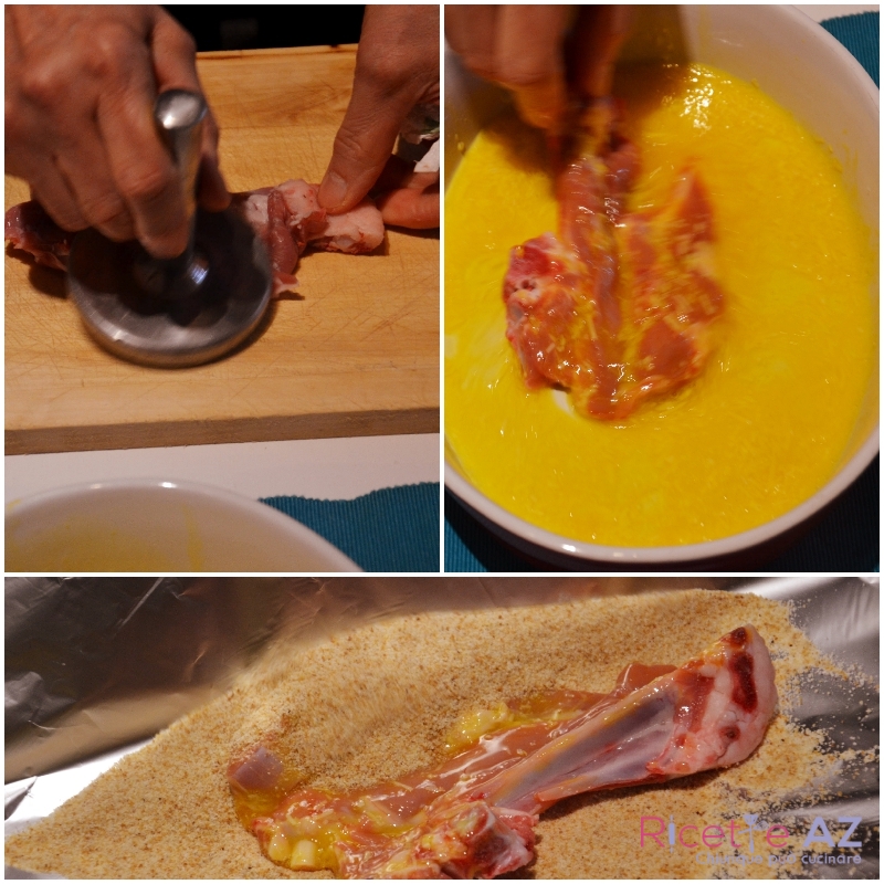Costolette D'Agnello Fritte Ingredienti