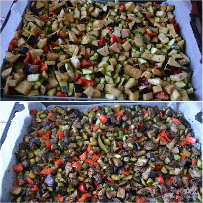 verdure al forno pronte