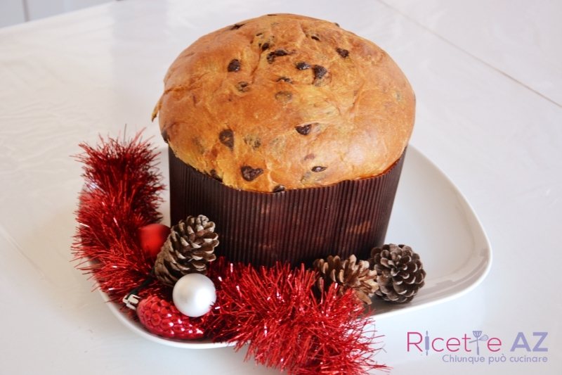 Panettone gocce di cioccolata