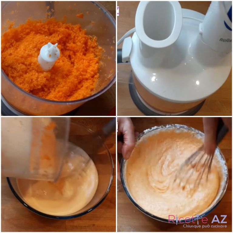 Torta di carote ingredienti