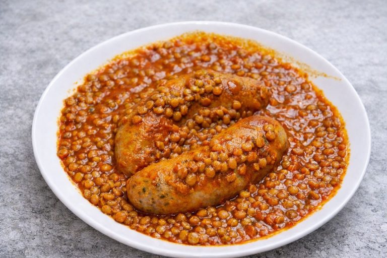 lenticchie con salsiccia ricetta della nonna tradizionale
