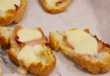 bruschette con provola