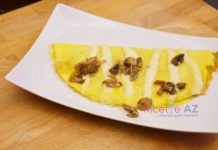 Crepes ai Funghi al forno