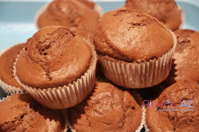Muffin al Cioccolato al forno