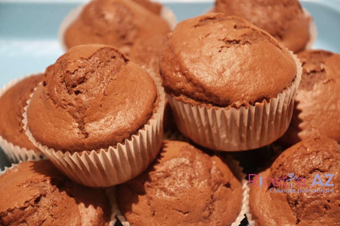 Muffin al Cioccolato al forno