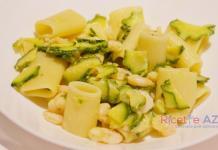 Ricetta Pasta Zucchine e Gamberetti