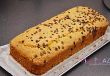 Plumcake con gocce di cioccolato