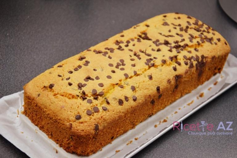 Plumcake con gocce di cioccolato