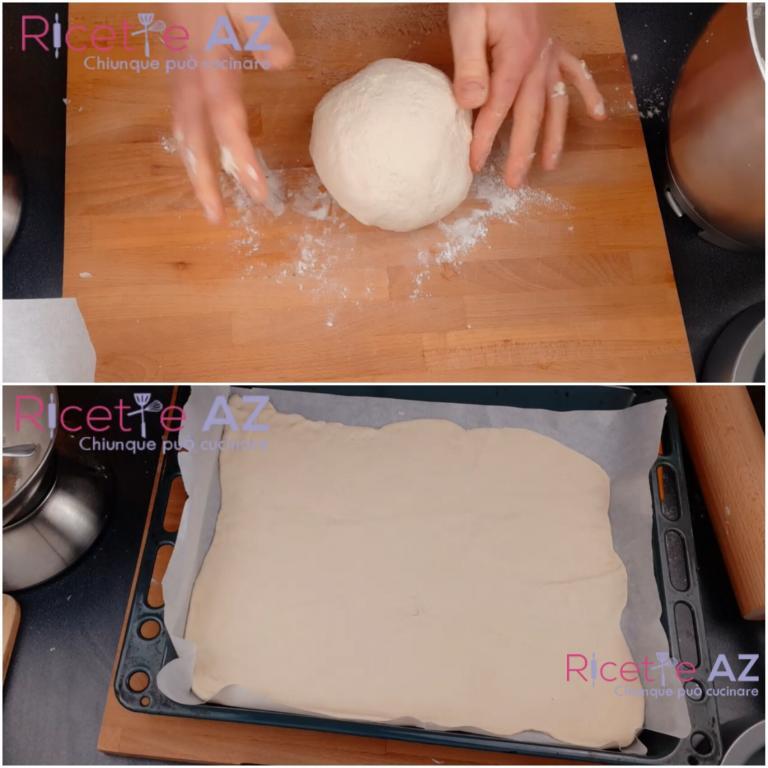 Pizza lievito Istantaneo preparazione Impasto