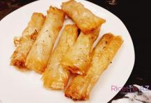 Ricetta degli involtini Primavera