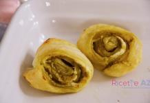 Ricetta girelle pesto e philadelphia