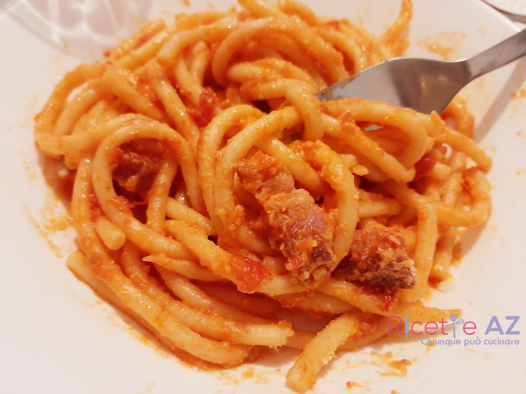 Ricetta dei Bucatini all'Amatriciana