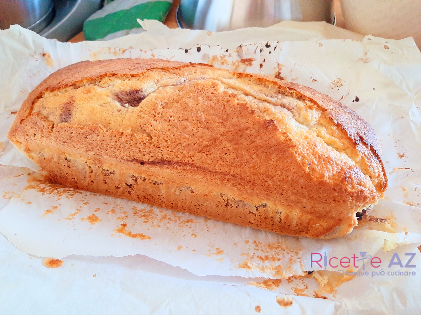 Come fare il plumcake bianco e nero