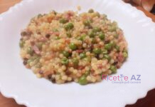 Ricetta Fregola Piselli e Pancetta