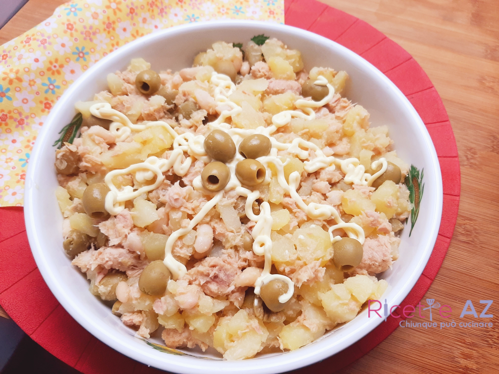 Ricetta di Insalata con Tonno e Patate