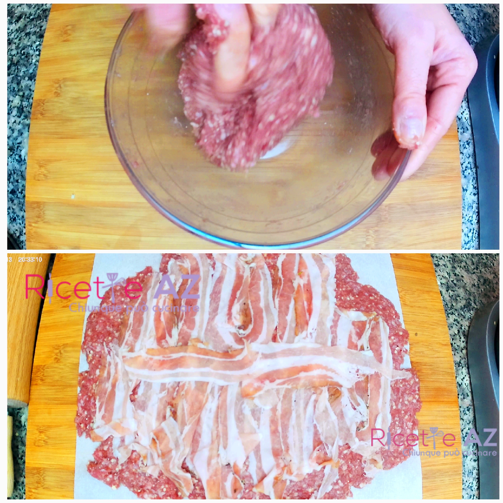 Come farcire il polpettone di carne